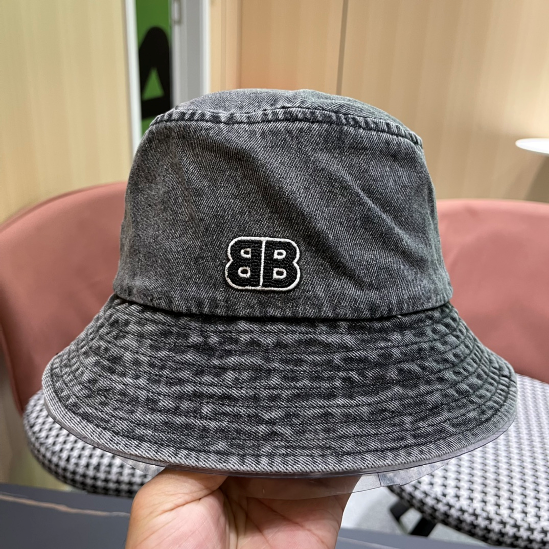 Balenciaga Big Head Around The Bucket Hat Sunhat (Replica)