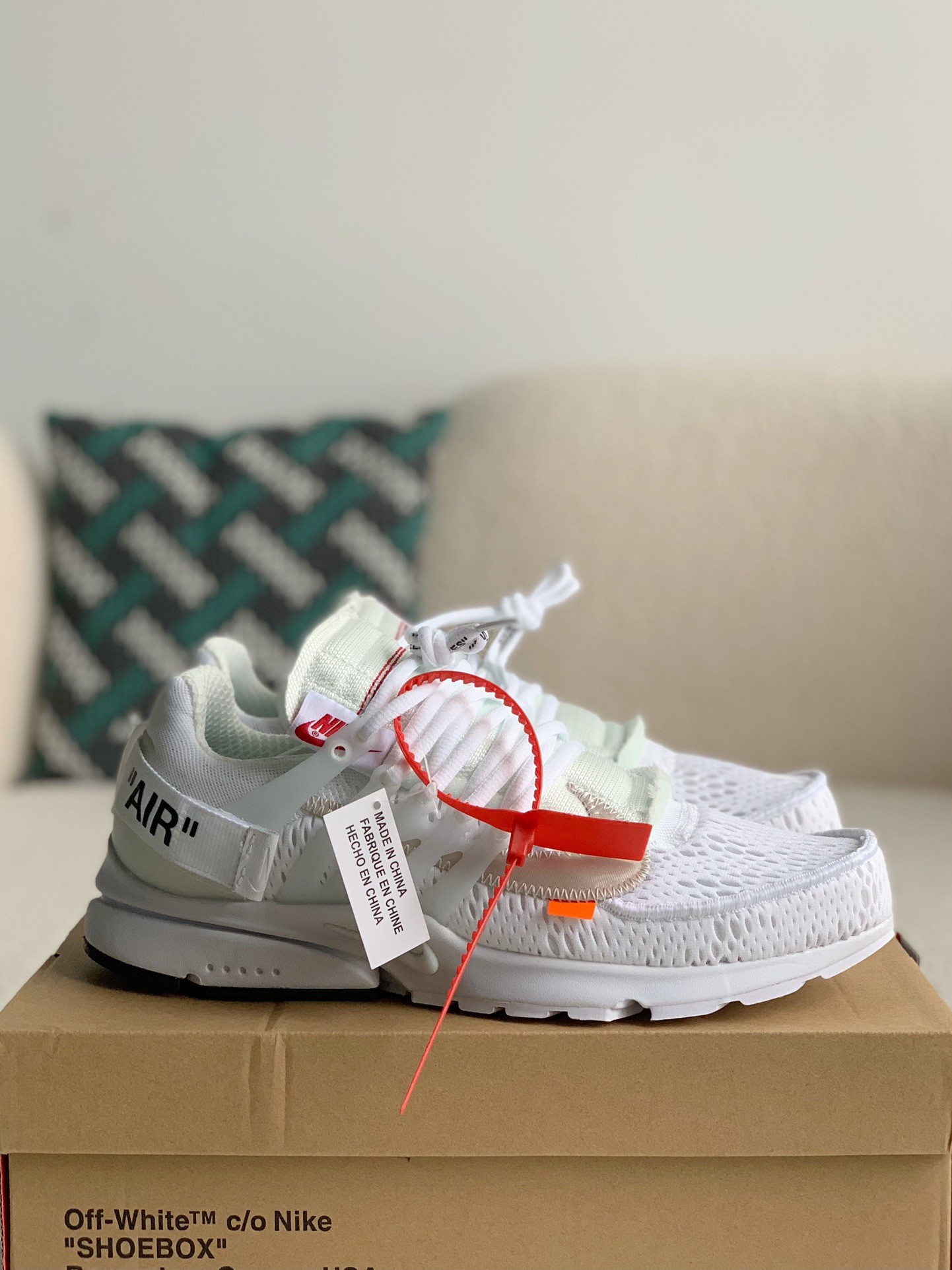 OFF_WHITE x Nike Air Presto 2.0 THE TEN OW Joint signature Sneakers