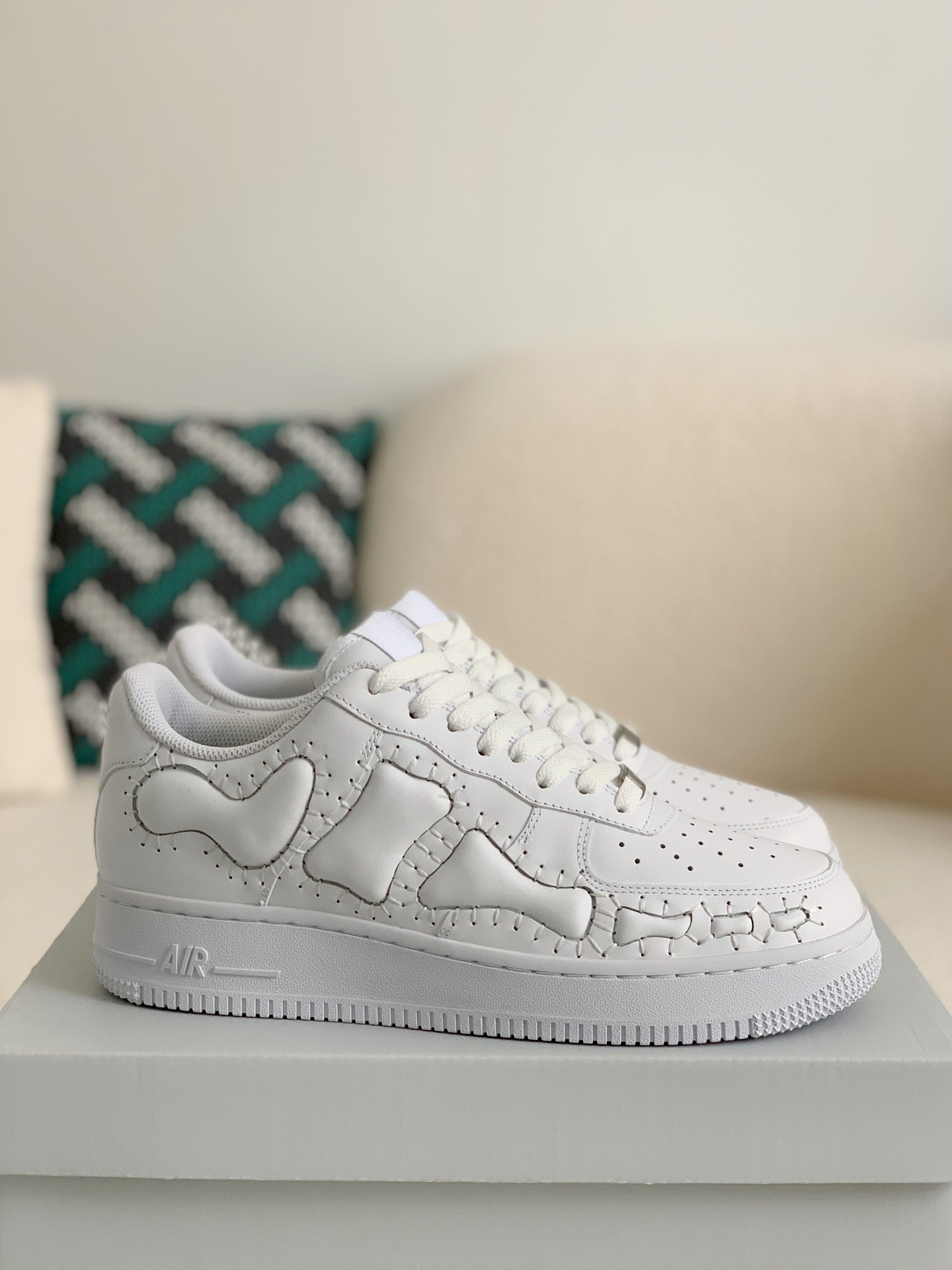 Nike Remake AF1 Skeleton Customized Shoe
