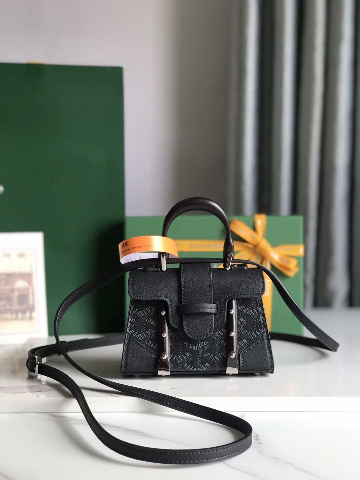 Goyard Sagon nano bag, top quality!   Size: 14.5 * 11.5 * 7.5cm