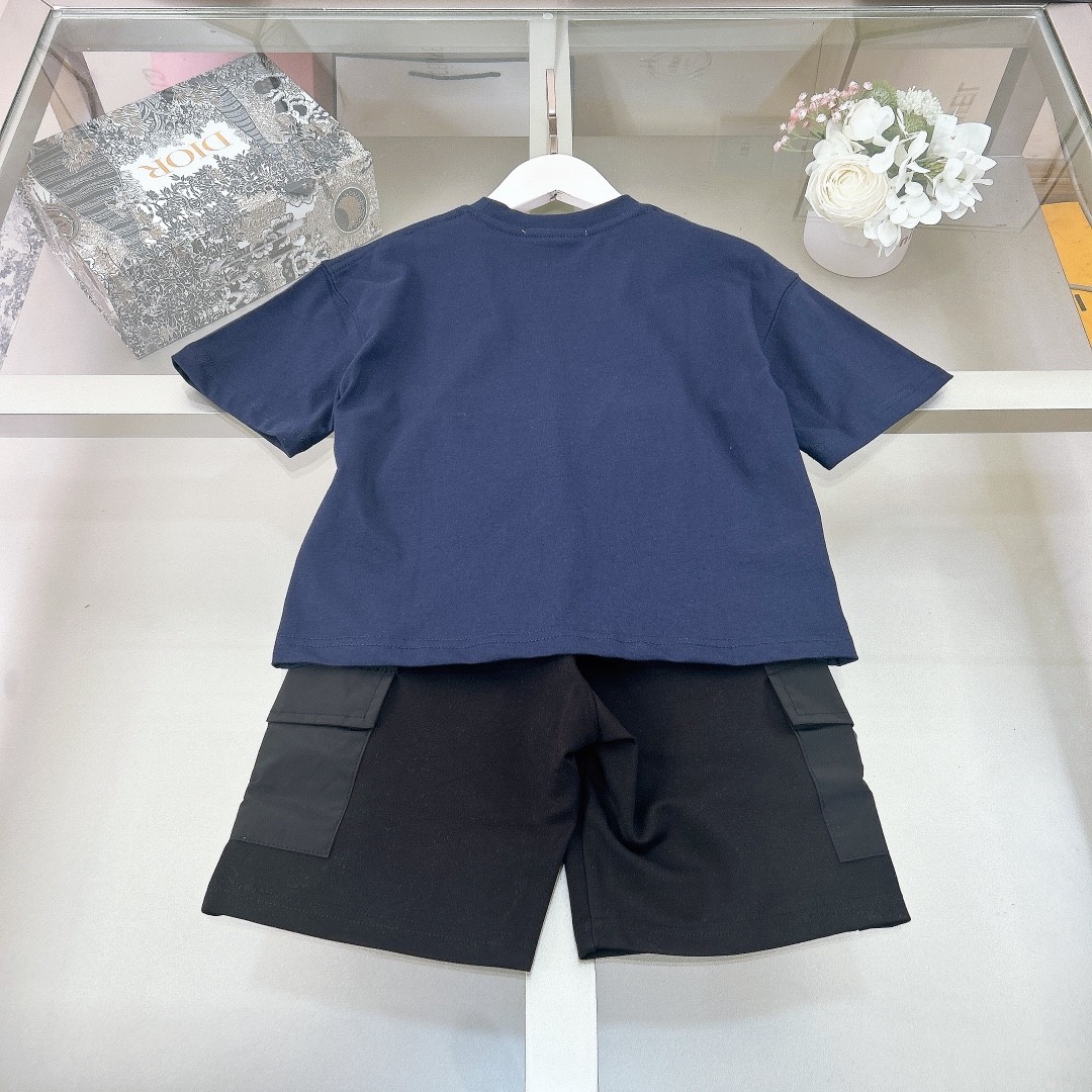 Prada Year of the Dragon Limited T-shirt Set Kids Children Clothing