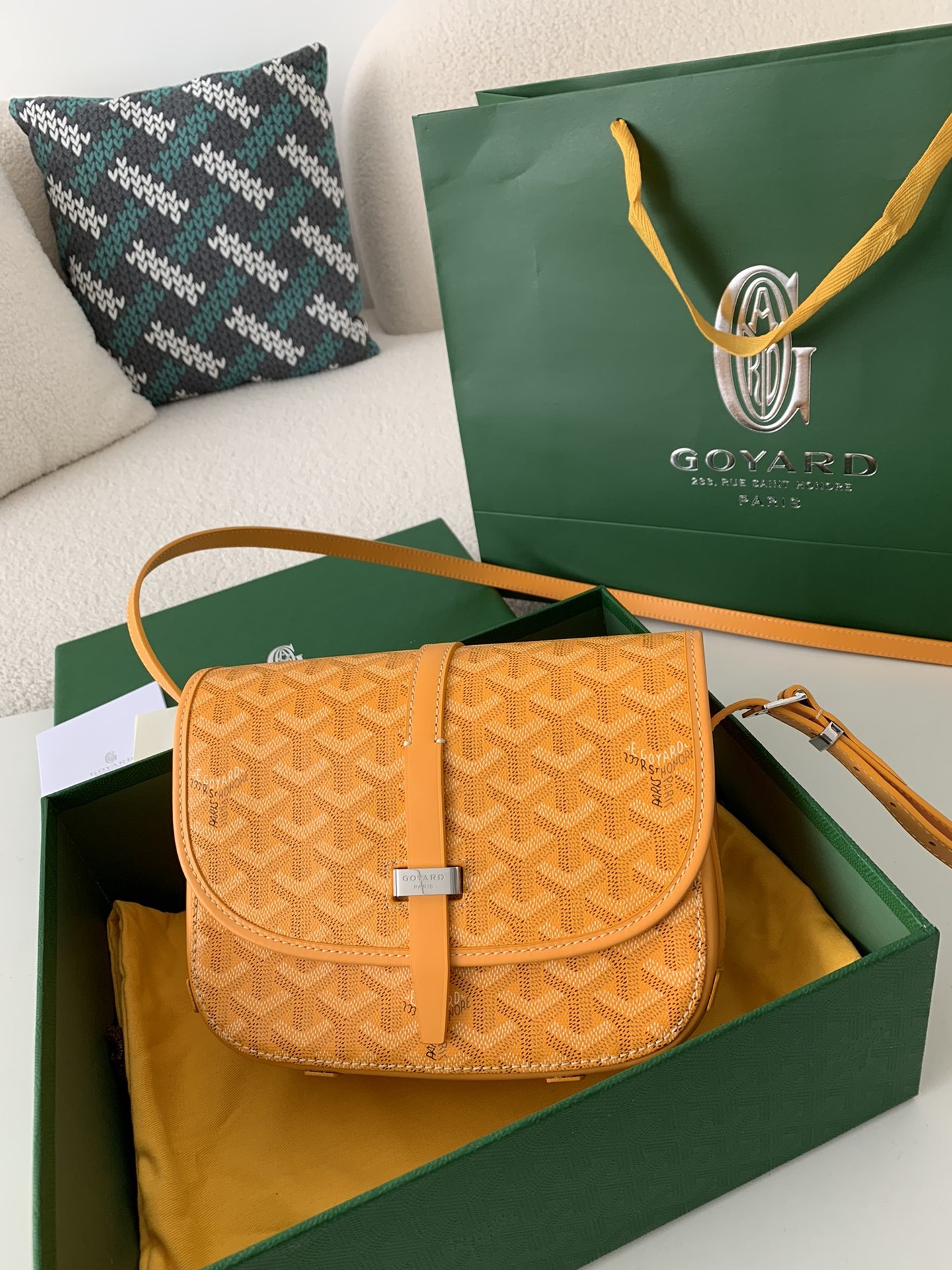 Goyard Belvédère bag Top Quality  Size:21.5*16*6cm