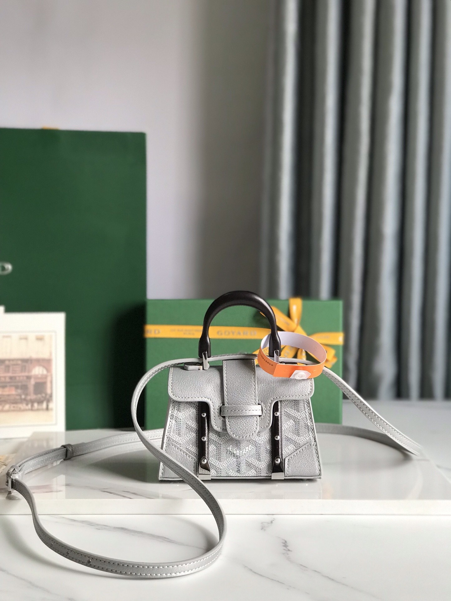 Goyard Sagon nano bag, top quality! Size: 14.5 * 11.5 * 7.5cm