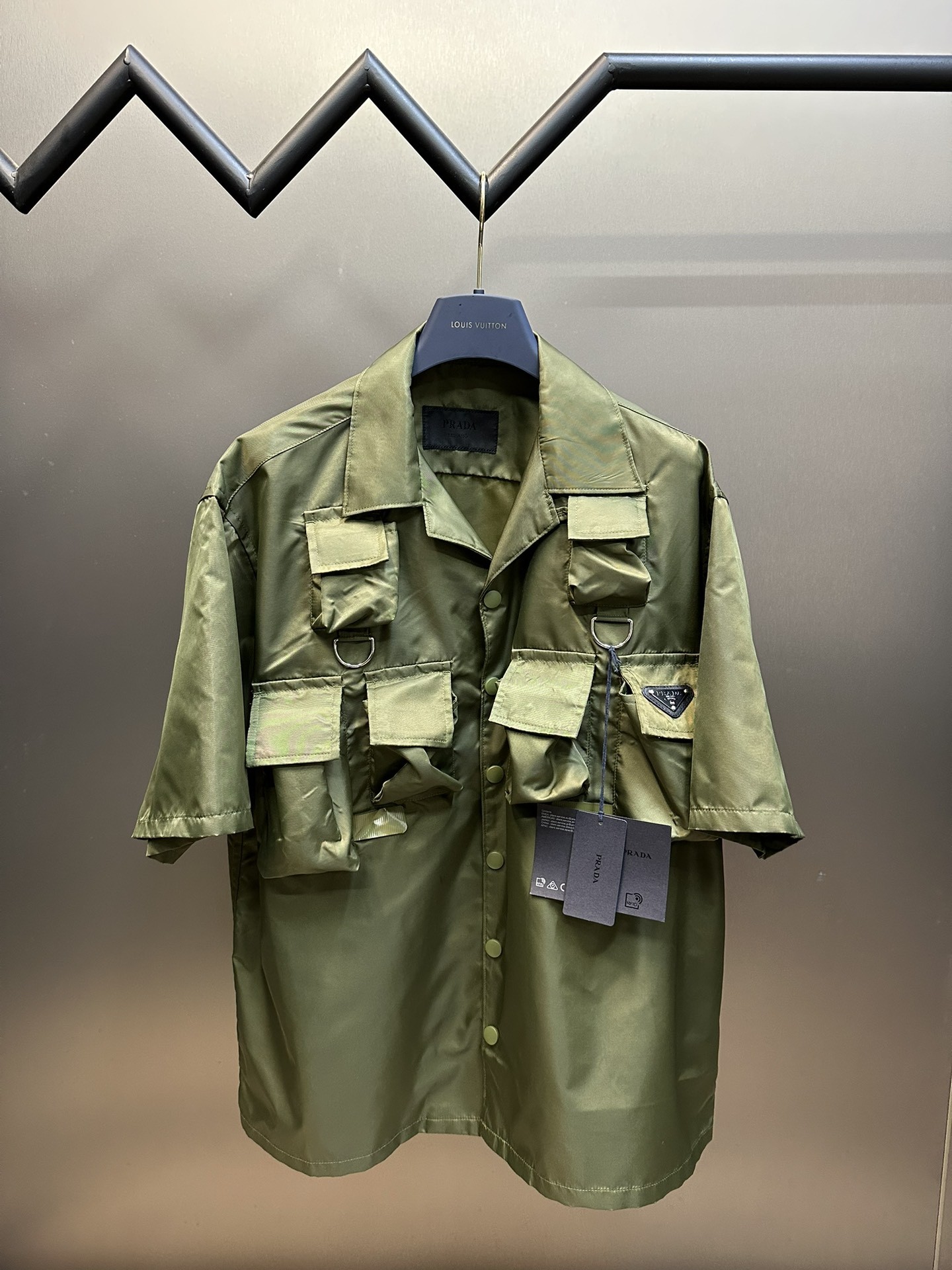 Prada battlefield functional style short sleeved