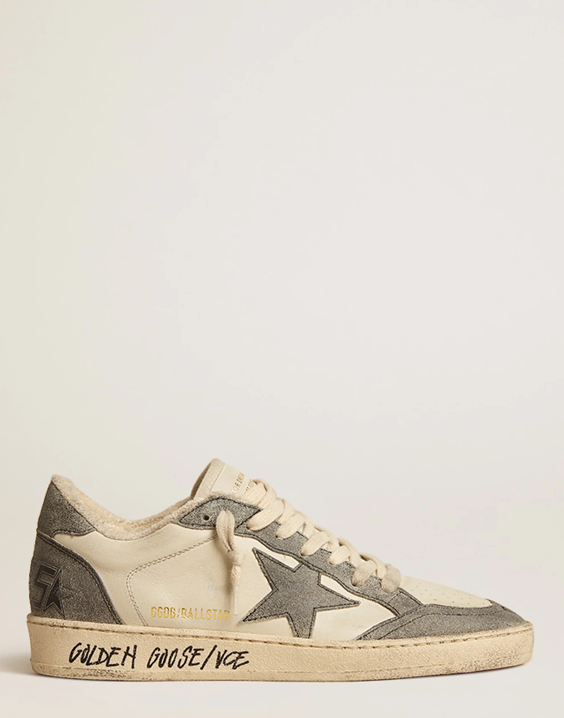 Golden Goose GGDB White & Black Ball Star Sneakers Women Men