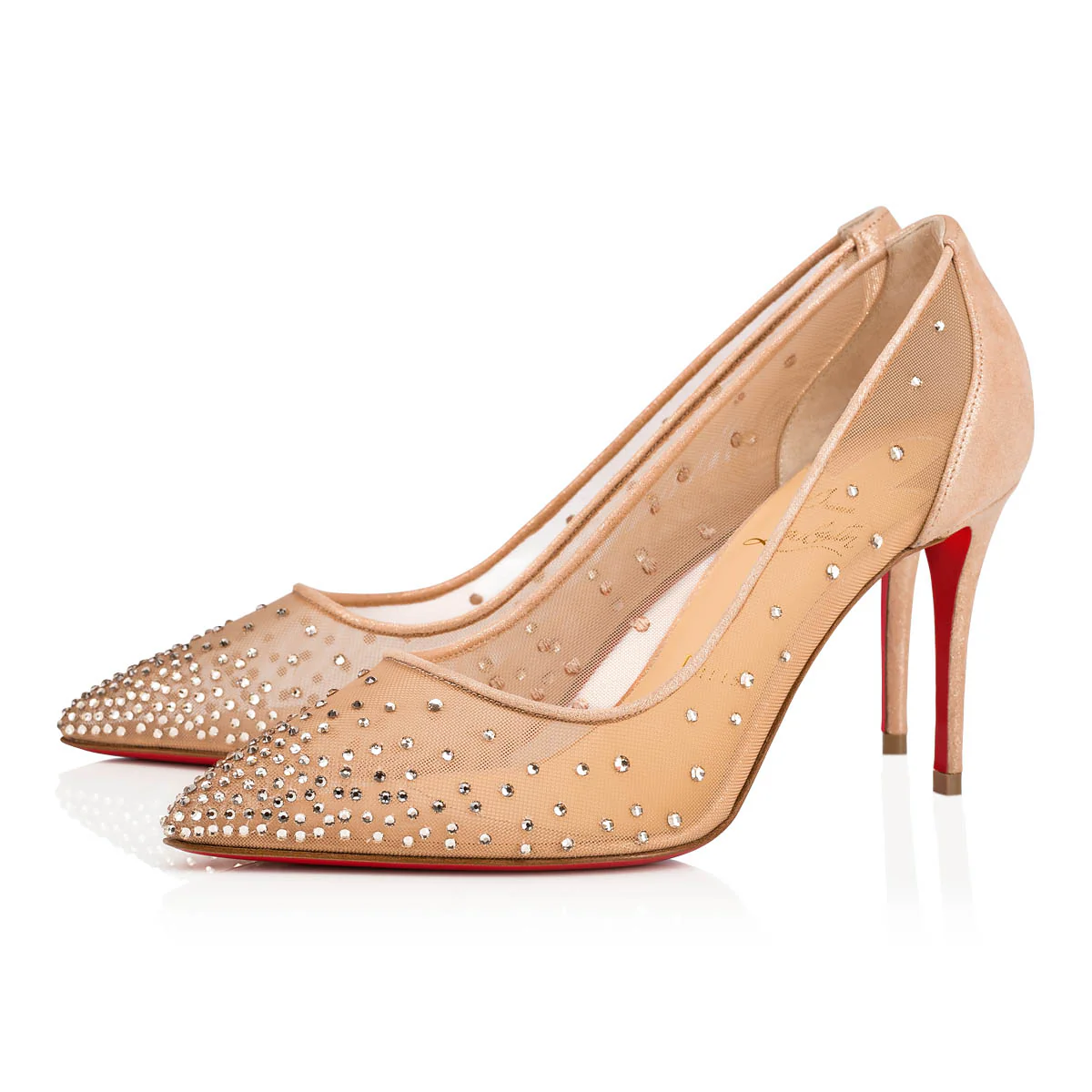 Christian Louboutin Shoes Follies Strass High Heels Pumps