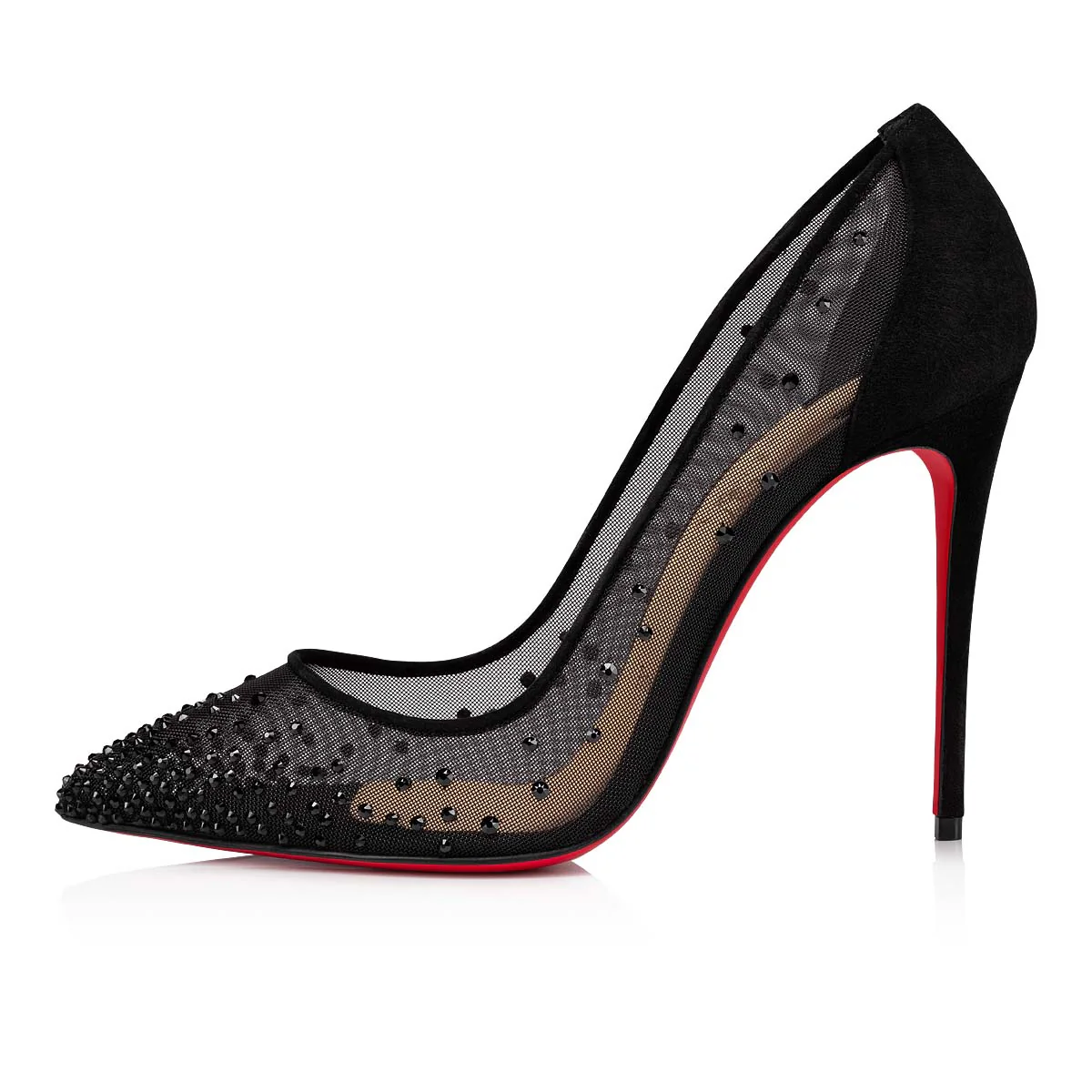 Christian Louboutin Shoes Follies Strass High Heels Pumps