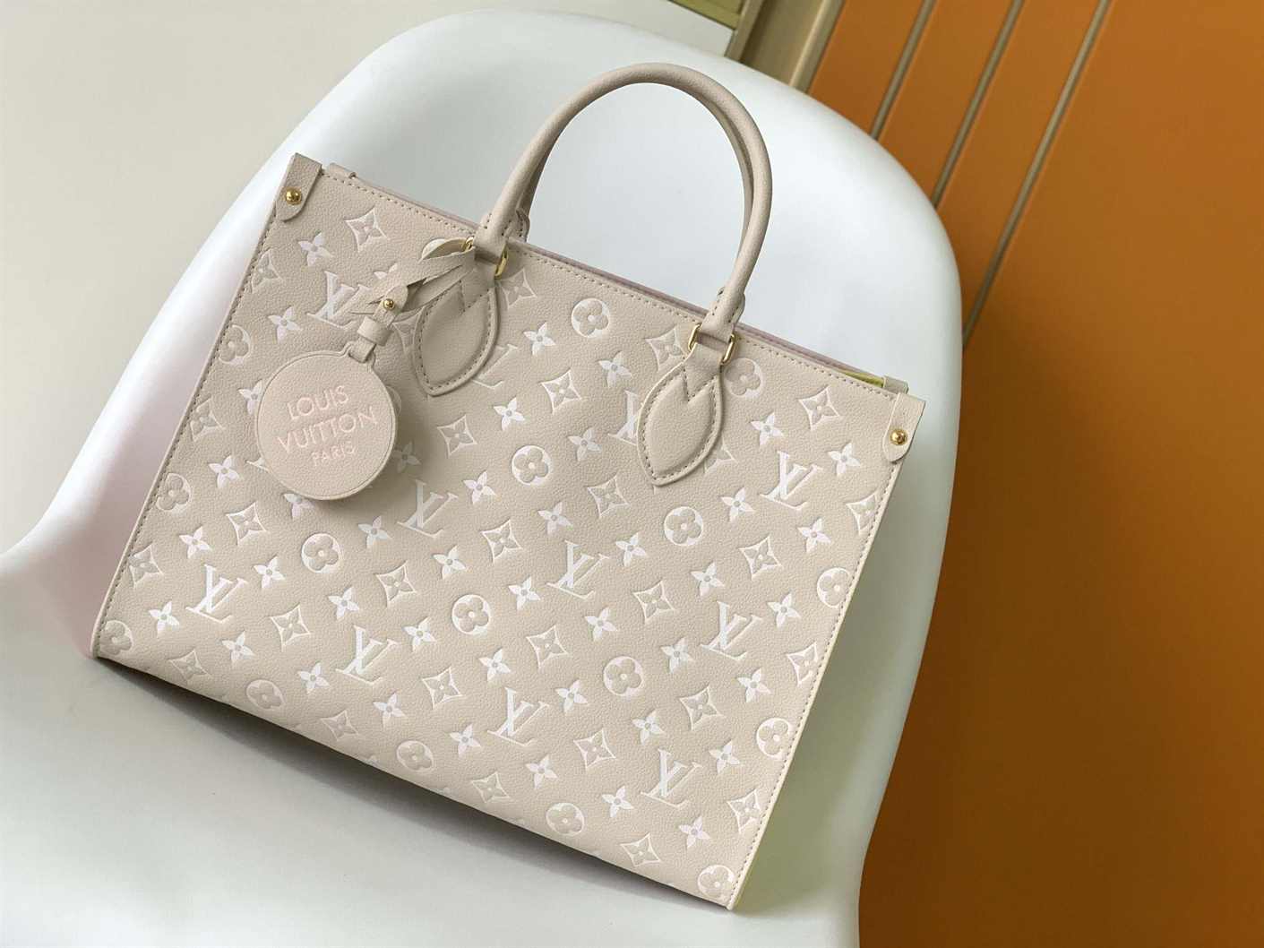 Louis Vuitton Empreinte Monogram Spring In The City Onthego MM-Original replica