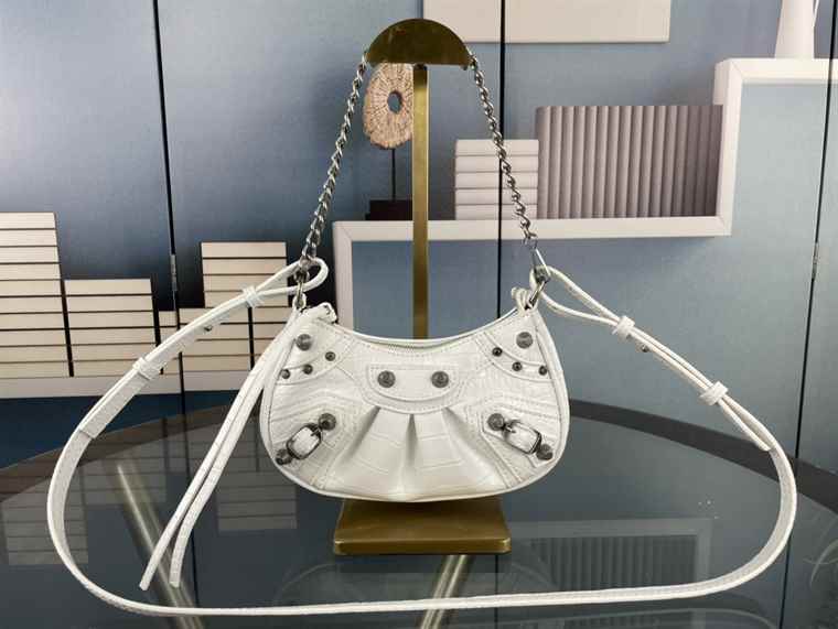 BALENCIAGA Le Cagole Mini Leather Shoulder Bag replica