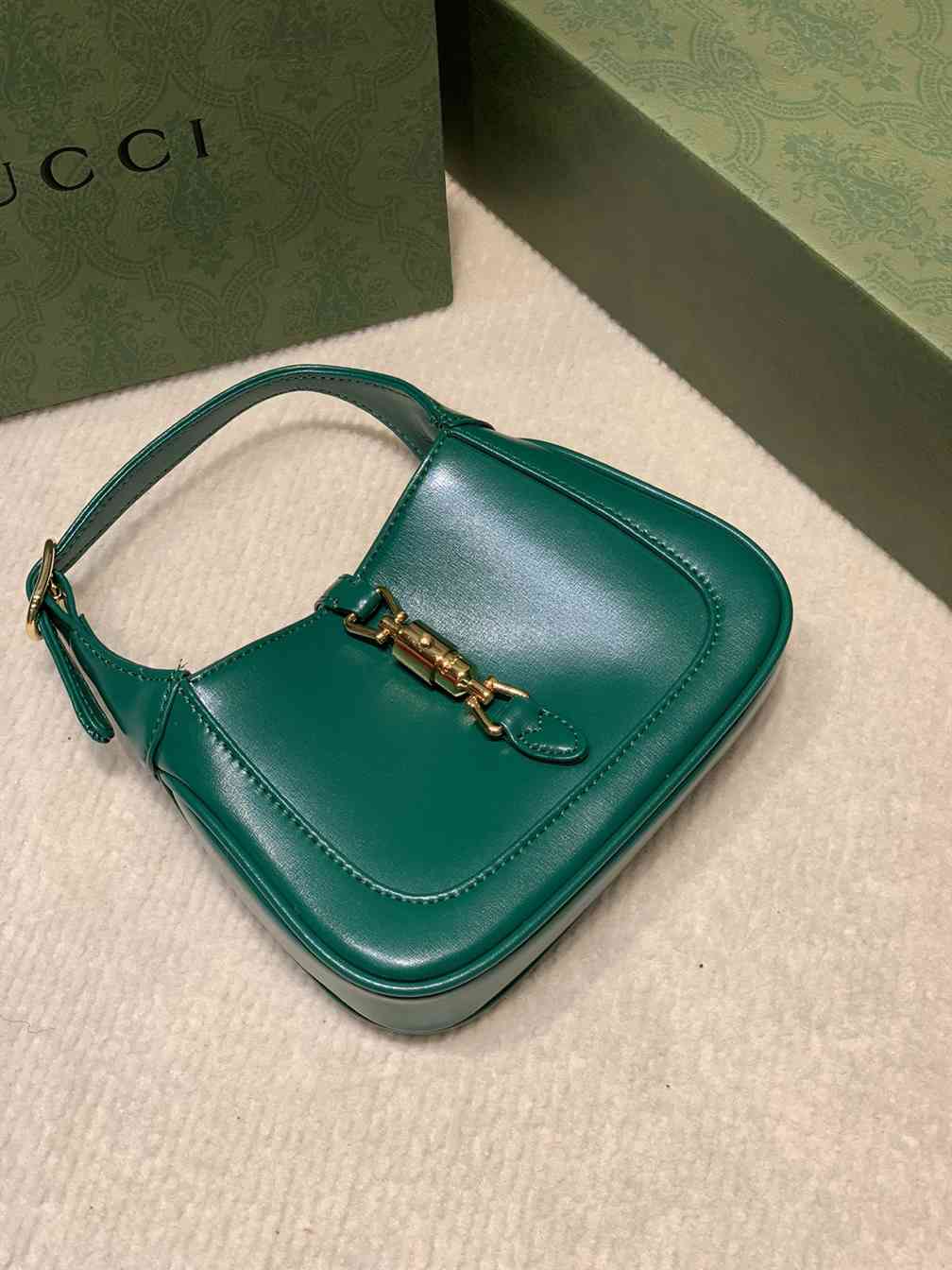 Gucci Jackie 1961 Leather Mini Shoulder Bag replica