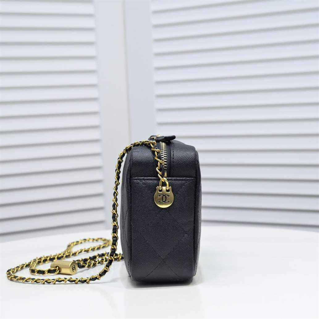 Chanel Grained Calfskin Camera Bag replica