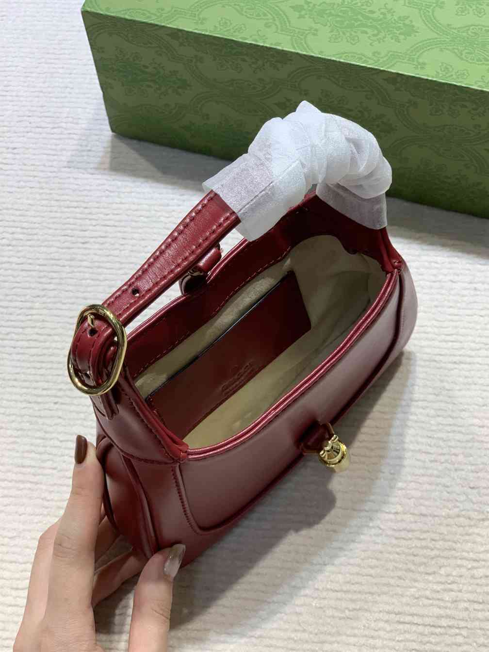 Gucci Jackie 1961 Leather Mini Shoulder Bag replica