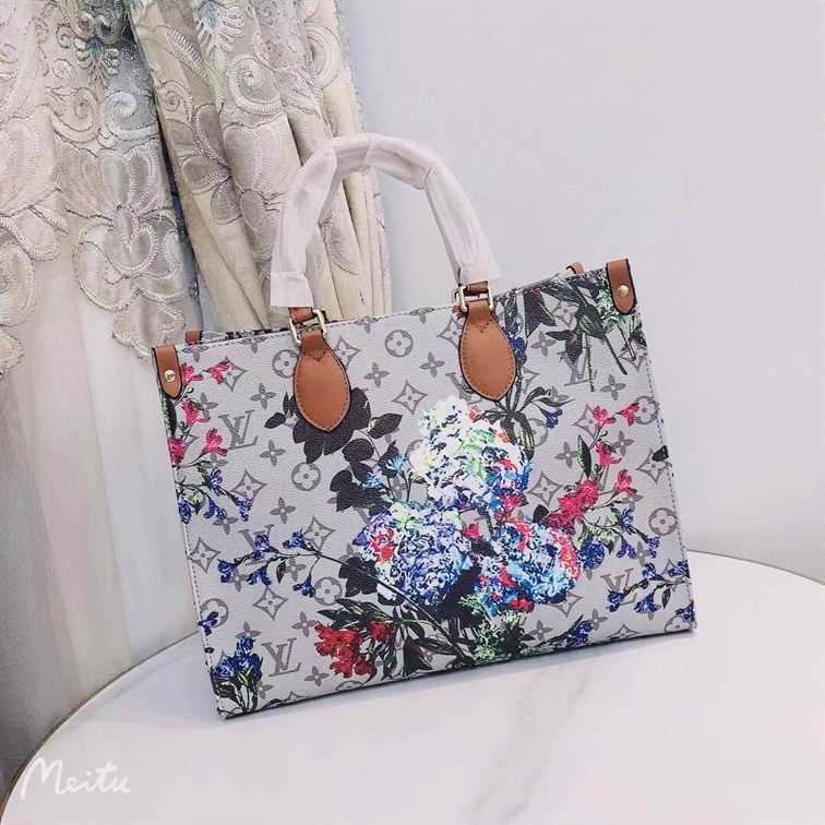 Louis Vuitton ONTHEGO MM Limited Garden Collection replica