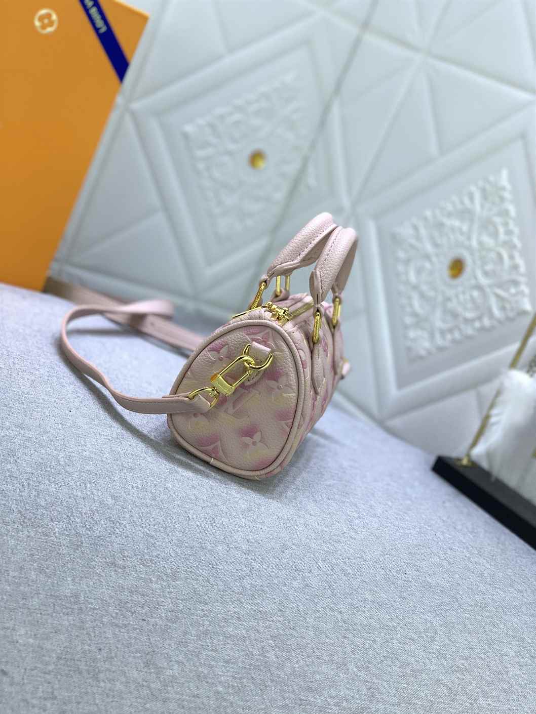 Louis Vuitton NANO SPEEDY Monogram Empreinte replica