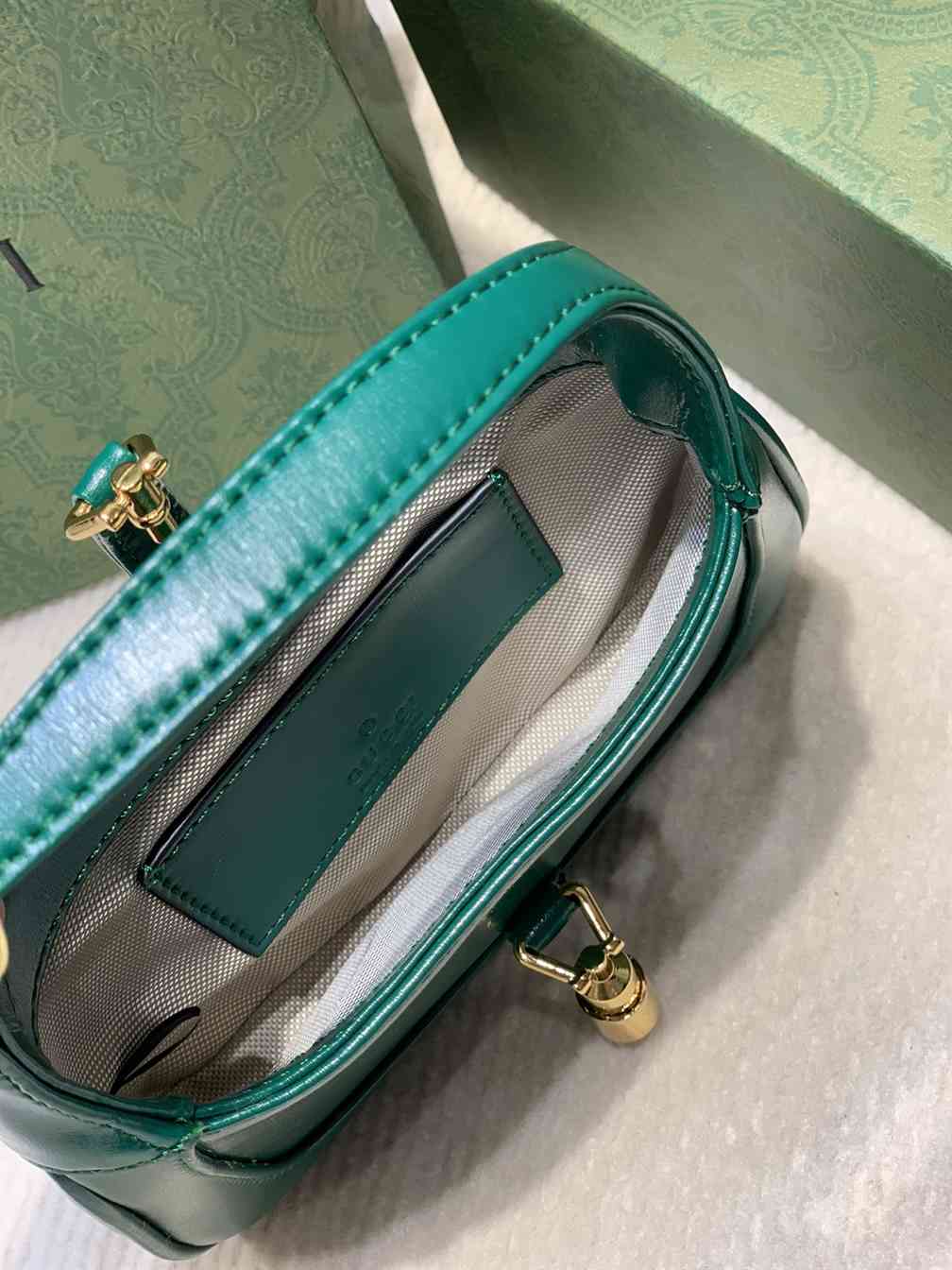 Gucci Jackie 1961 Leather Mini Shoulder Bag replica