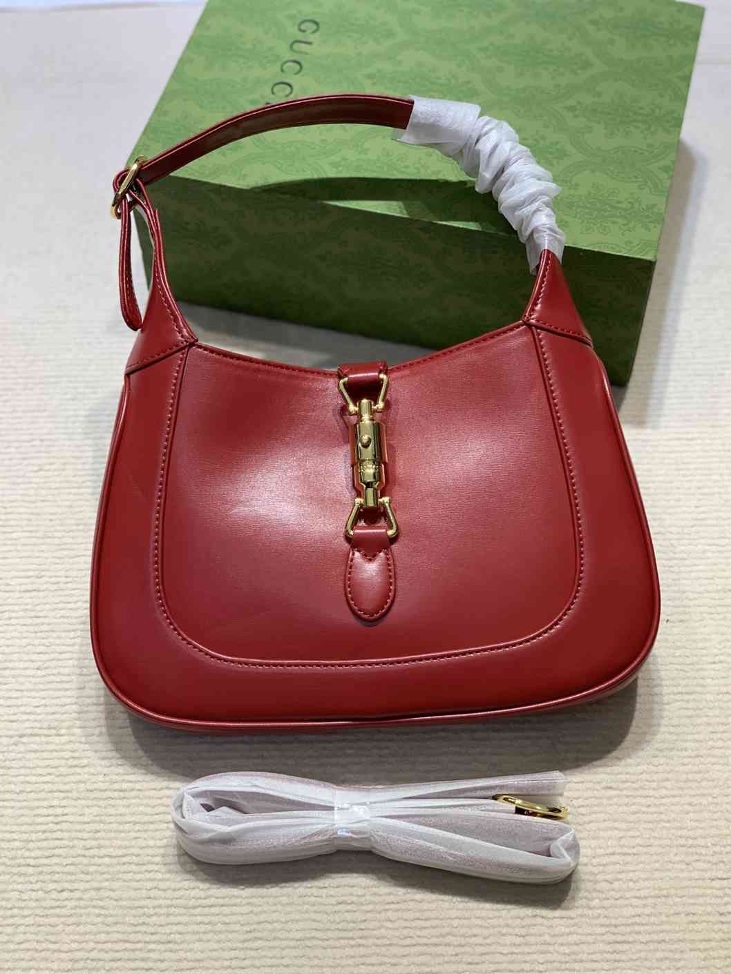 Gucci Jackie 1961 Leather Small Shoulder Bag replica