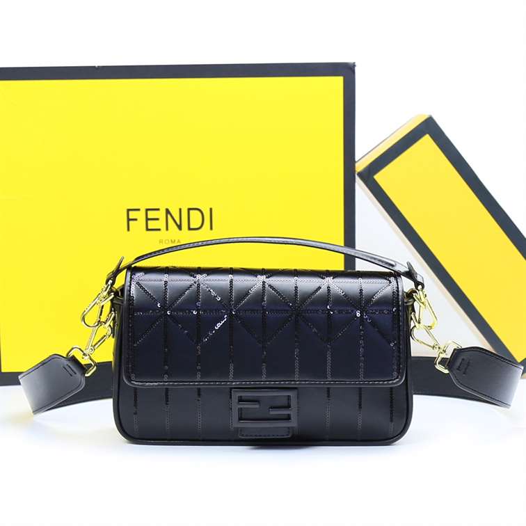 Fendi Baguette Leather Bag replica