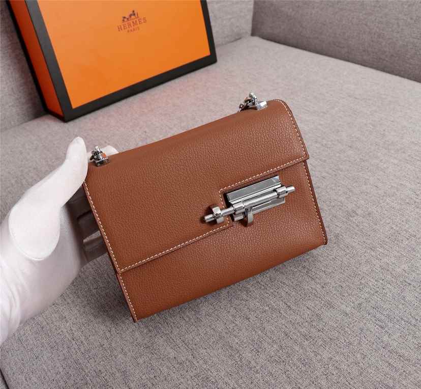 Hermes Verrou clutch bag replica