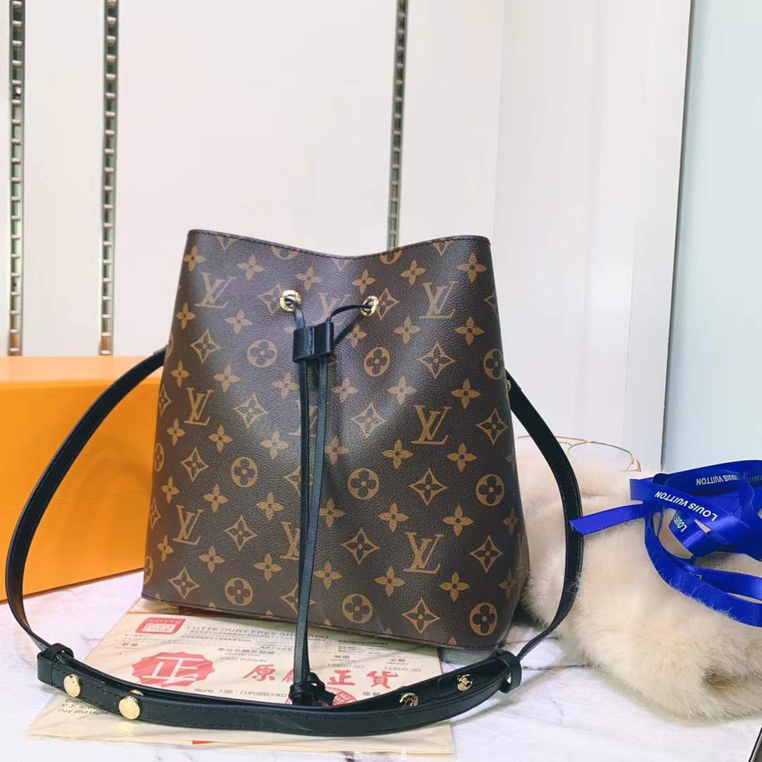 Louis Vuitton NONO MM Black replica