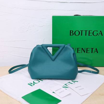 Bottega Veneta Small Leather Point Top-Handle Bag replica