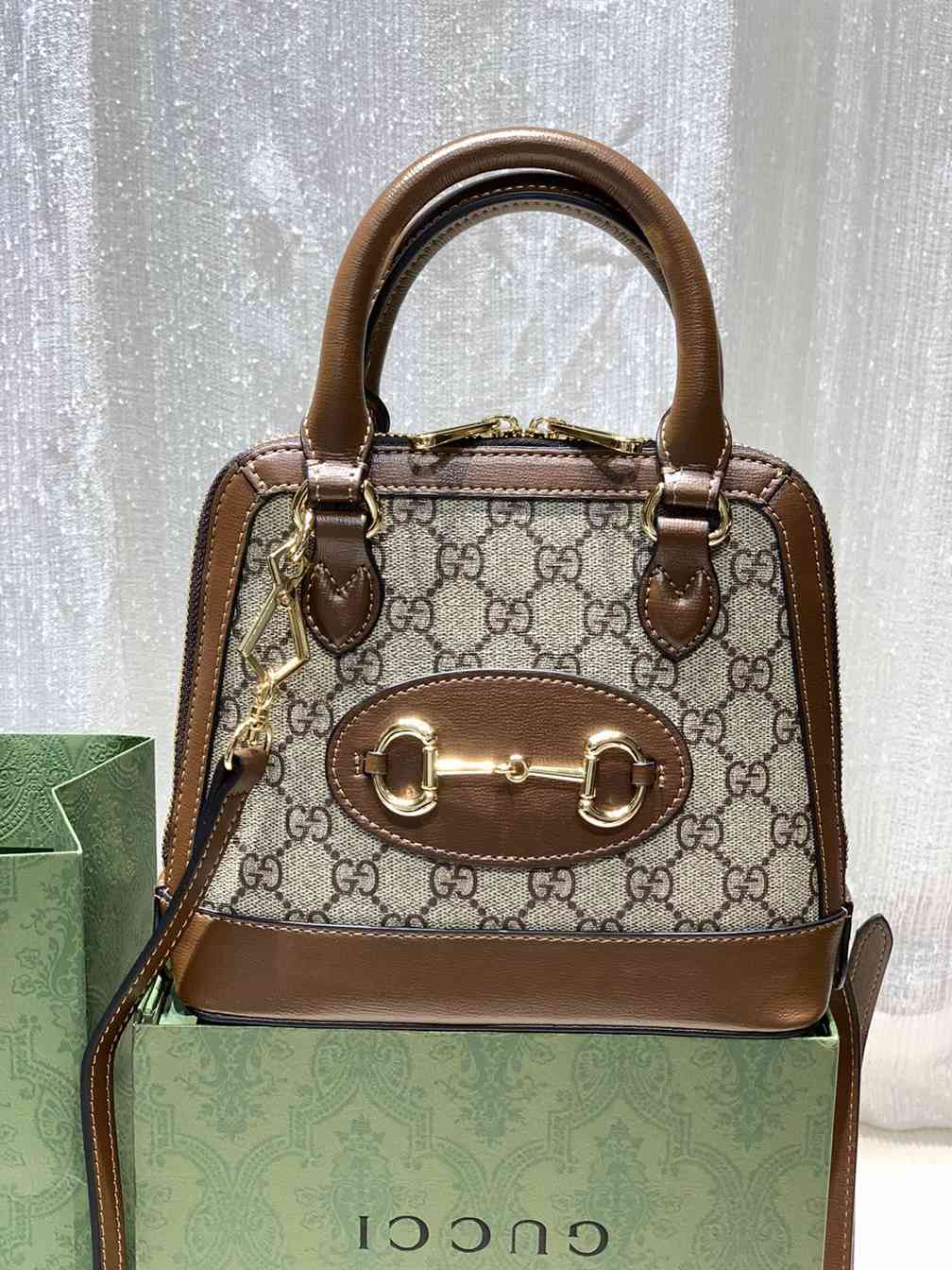 Gucci Horsebit 1955 Mini Top Handle Bag replica