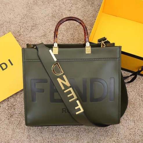 Fendi Sunshine Medium Leather tote bag replica