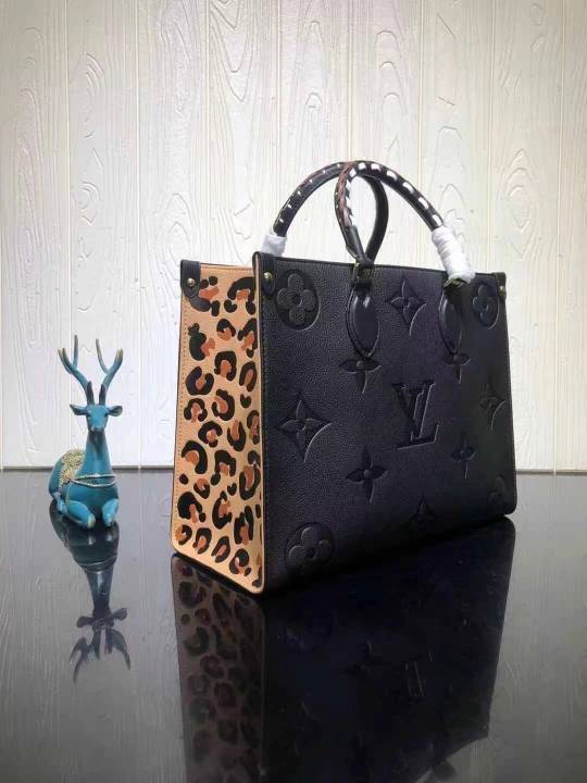 Louis Vuitton Onthego MM tote Wild at Heart-Original replica