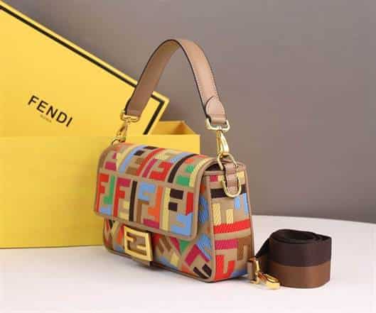 Fendi Canvas Vitello King FF