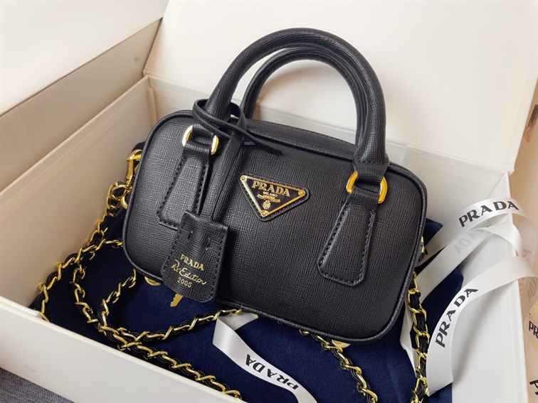 PRADA Saffiano Lux Mini Top Handle replica