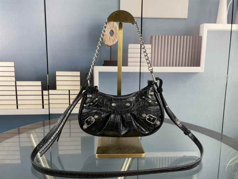 BALENCIAGA Le Cagole Mini Leather Shoulder Bag replica