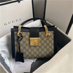 Gucci Small GG Supreme Padlock Shoulder Bag replica