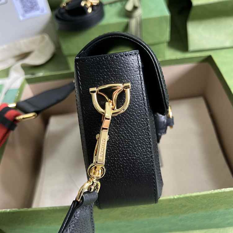Gucci Horsebit 1955 GG Jacquard Denim Mini Bag replica