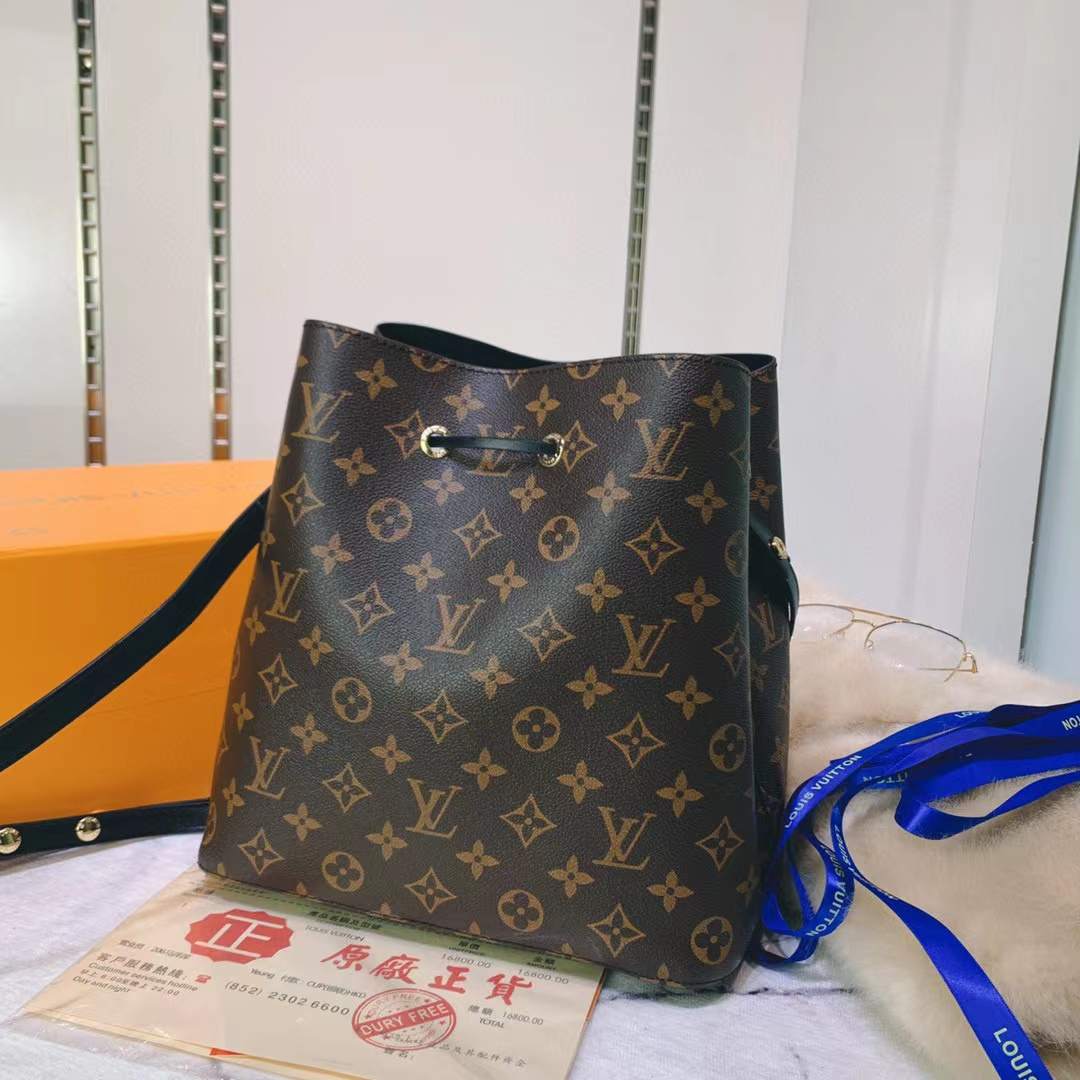 Louis Vuitton NONO MM Black replica