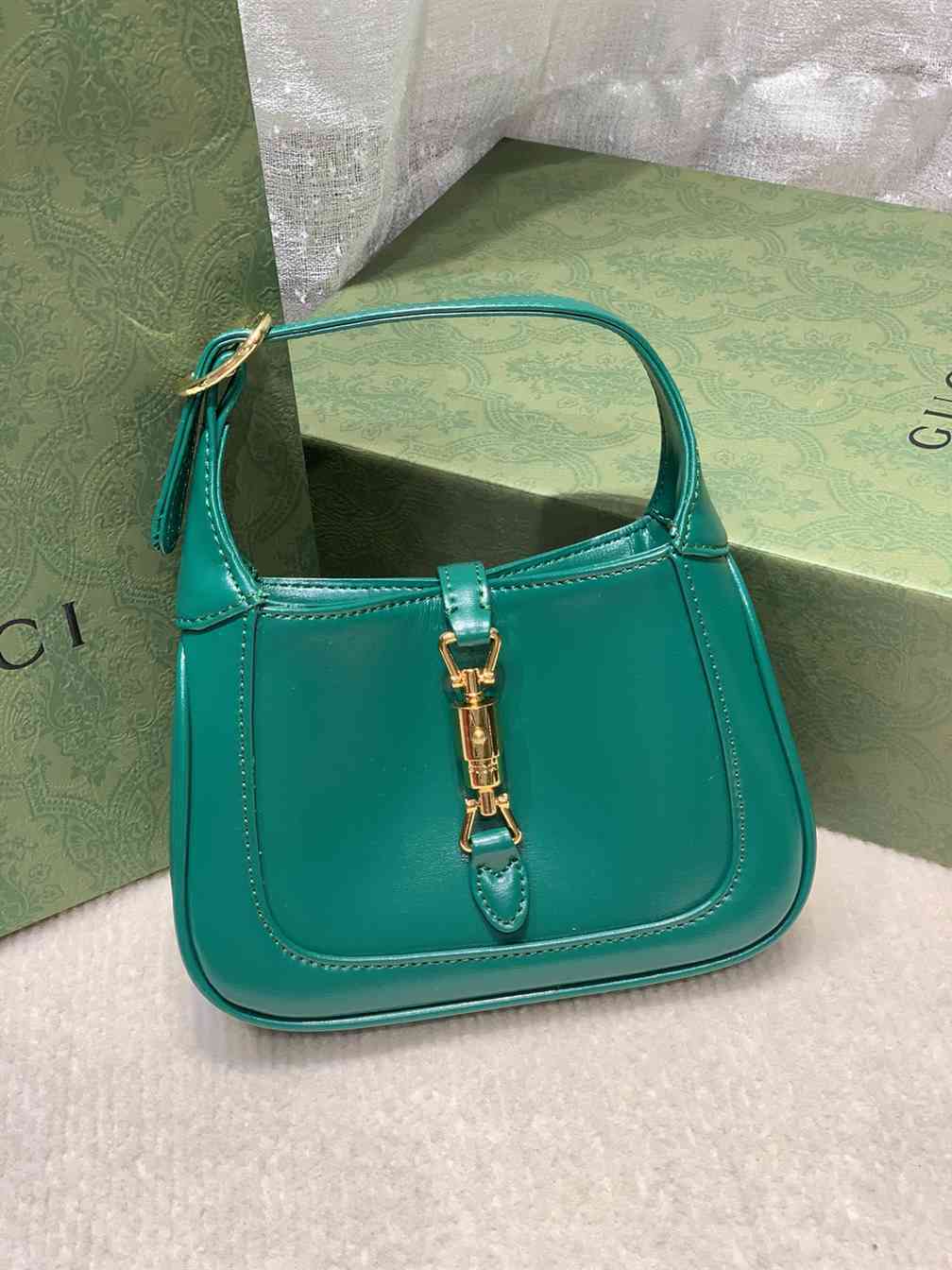 Gucci Jackie 1961 Leather Mini Shoulder Bag replica