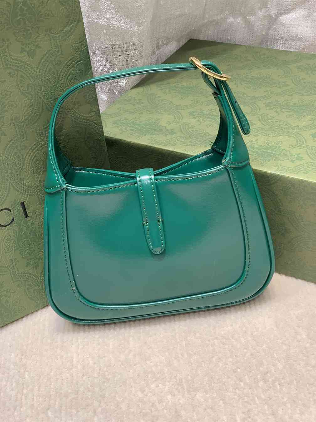 Gucci Jackie 1961 Leather Mini Shoulder Bag replica