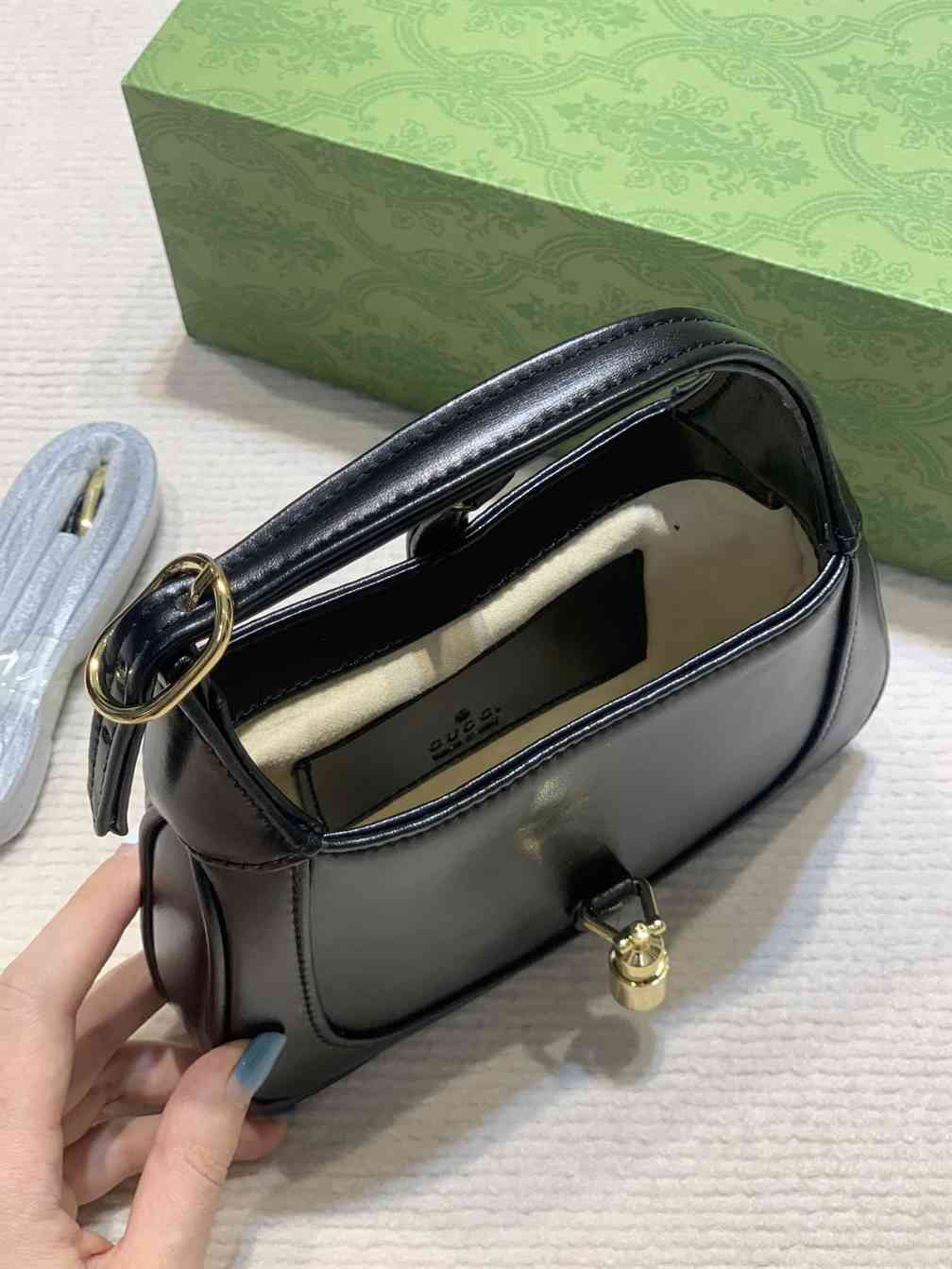 Gucci Jackie 1961 Leather Mini Shoulder Bag replica