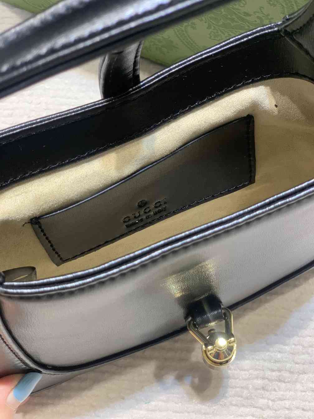 Gucci Jackie 1961 Leather Mini Shoulder Bag replica