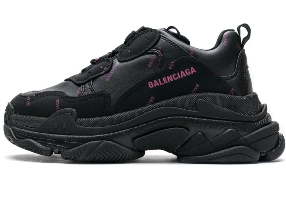 Réplica BALENCIAGA TRIPLE S PINK DETAILS