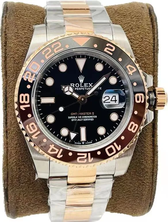 Rolex GMT MASTER II Black DIAL 126711CHNR Automatic Men s Watch
