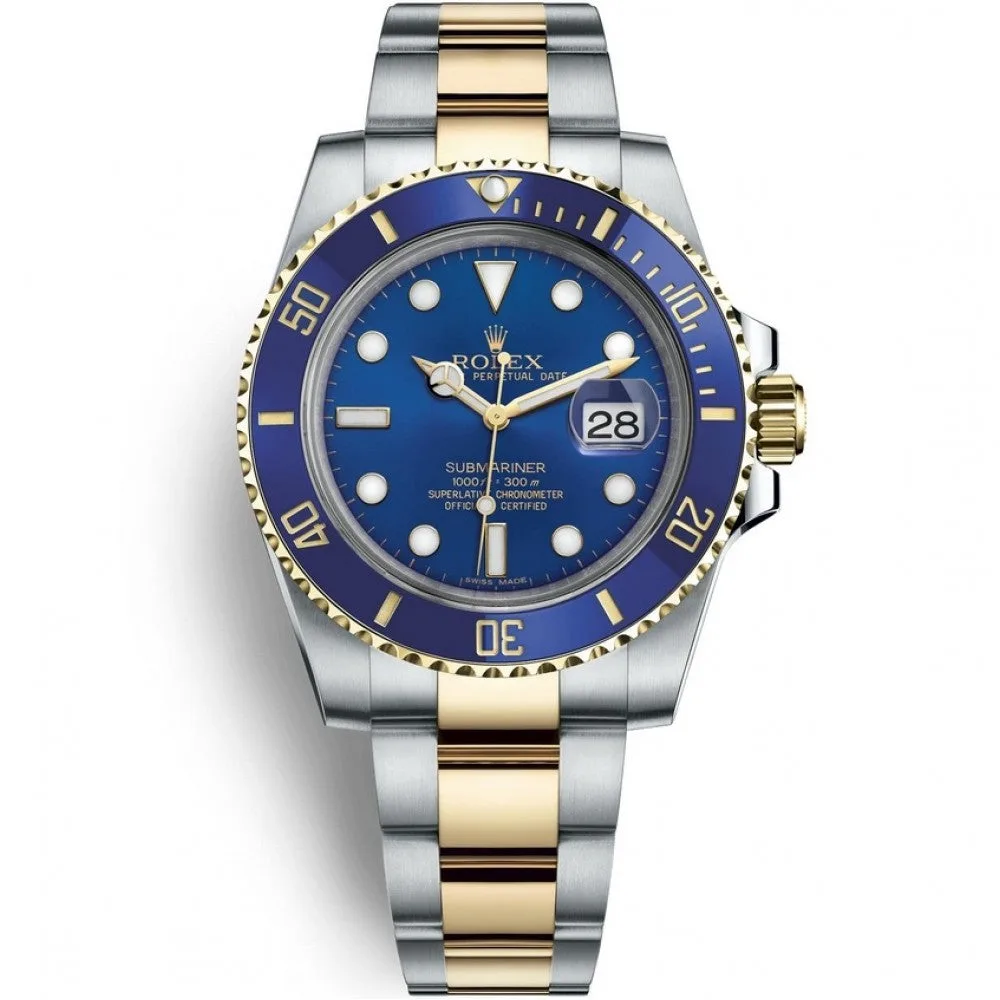 Rolex Submariner Date Blue Automatic Men s Watch 116613LB