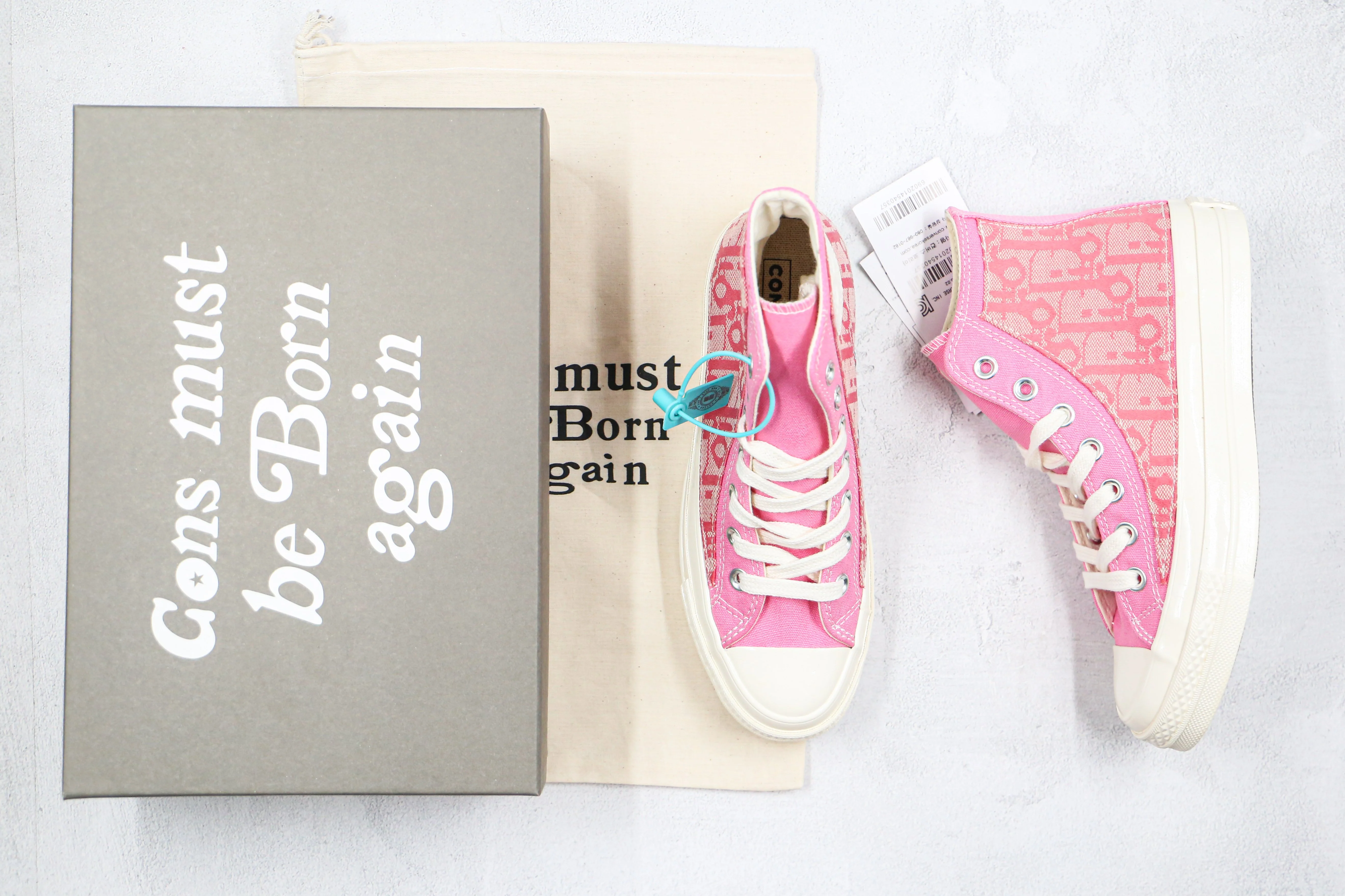 Replica Dior X 1970s  Chuck Converse Shoes