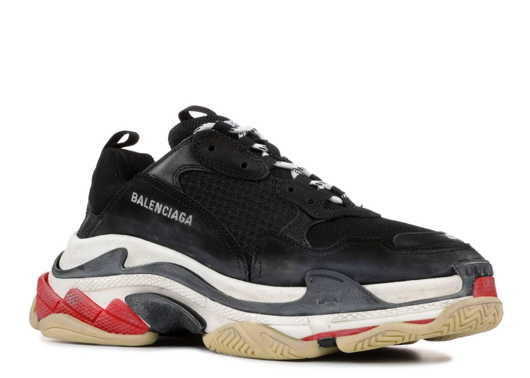 Réplica BALENCIAGA TRIPLE S BLACK RED