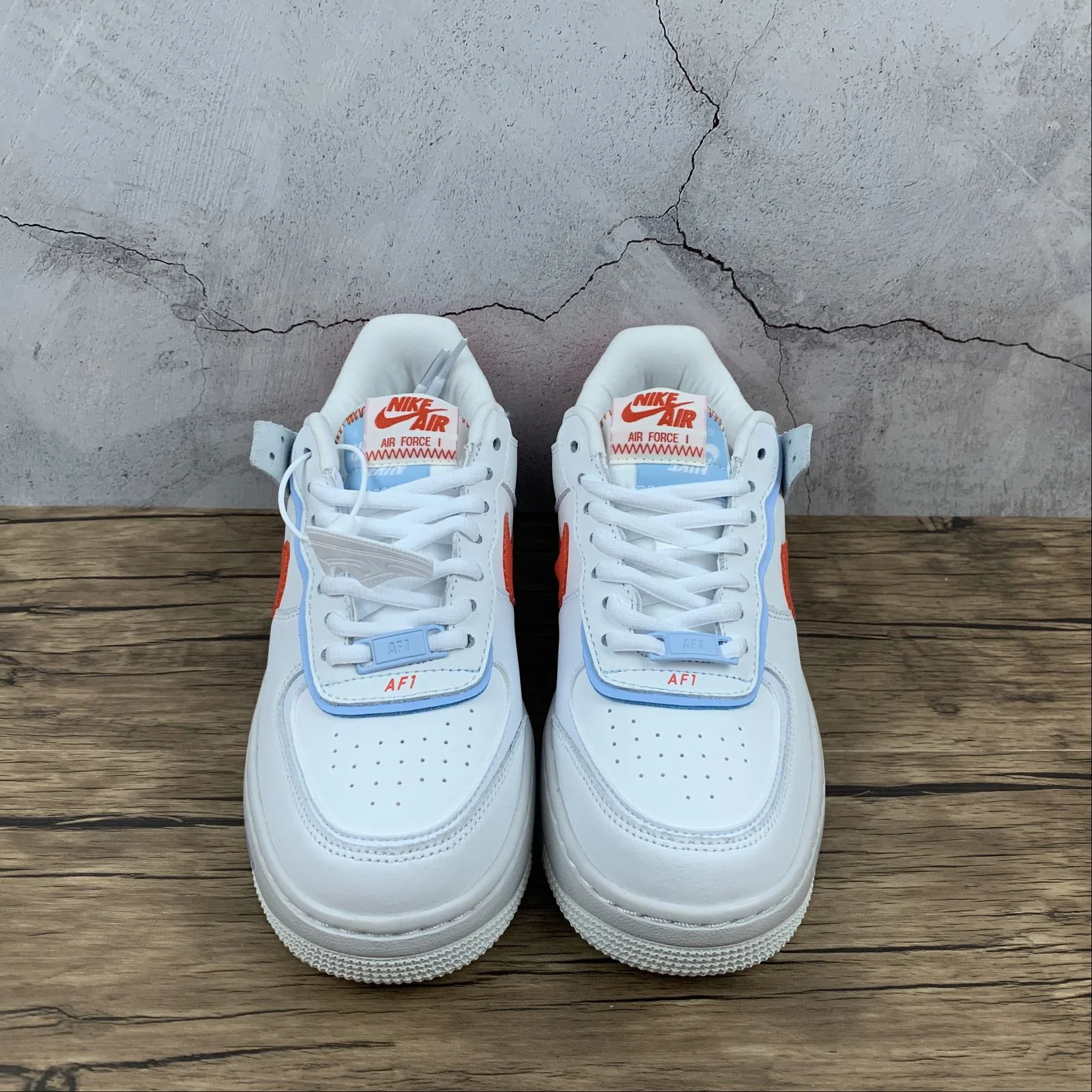 Réplica AIR FORCE 1 ORANGE BLUE Nike Sneaker