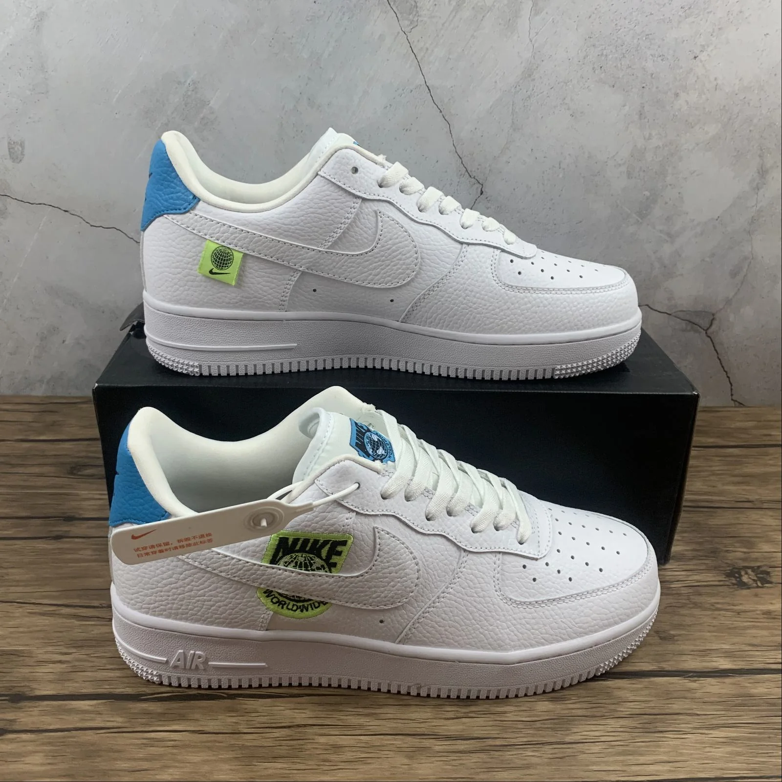 Réplica AIR FORCE 1 WORLDWIDE BLUE Nike Sneaker