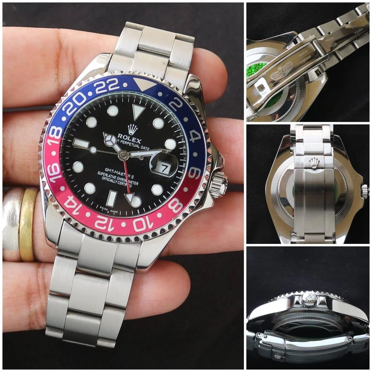 Rolex GMT-Master II Pepsi Oyster Perpetual Ref. 126719L-Series