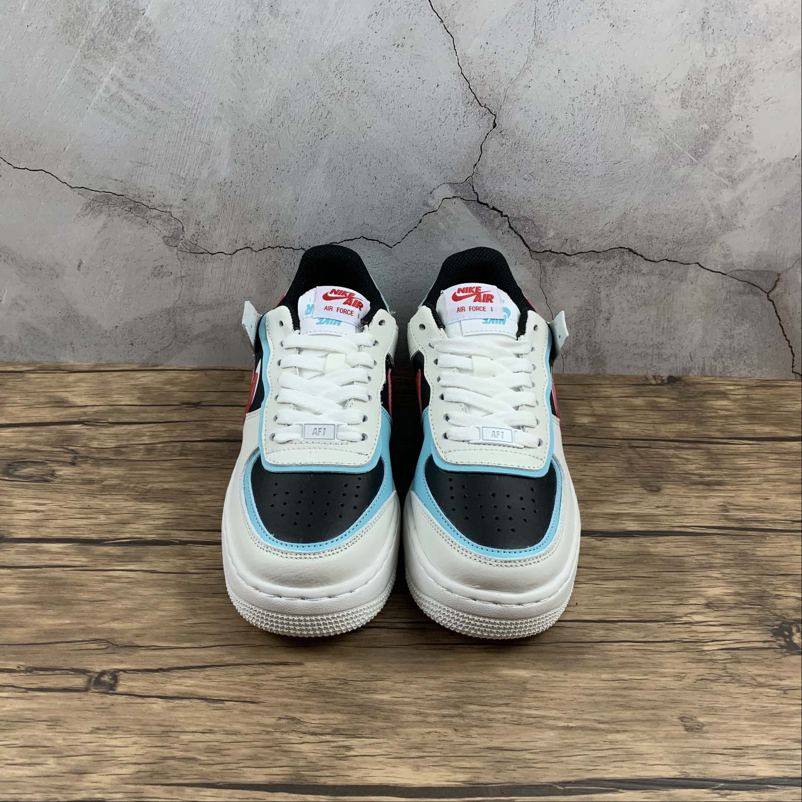 Réplica AIR FORCE 1  RED BLUE & BLACK Nike Sneaker