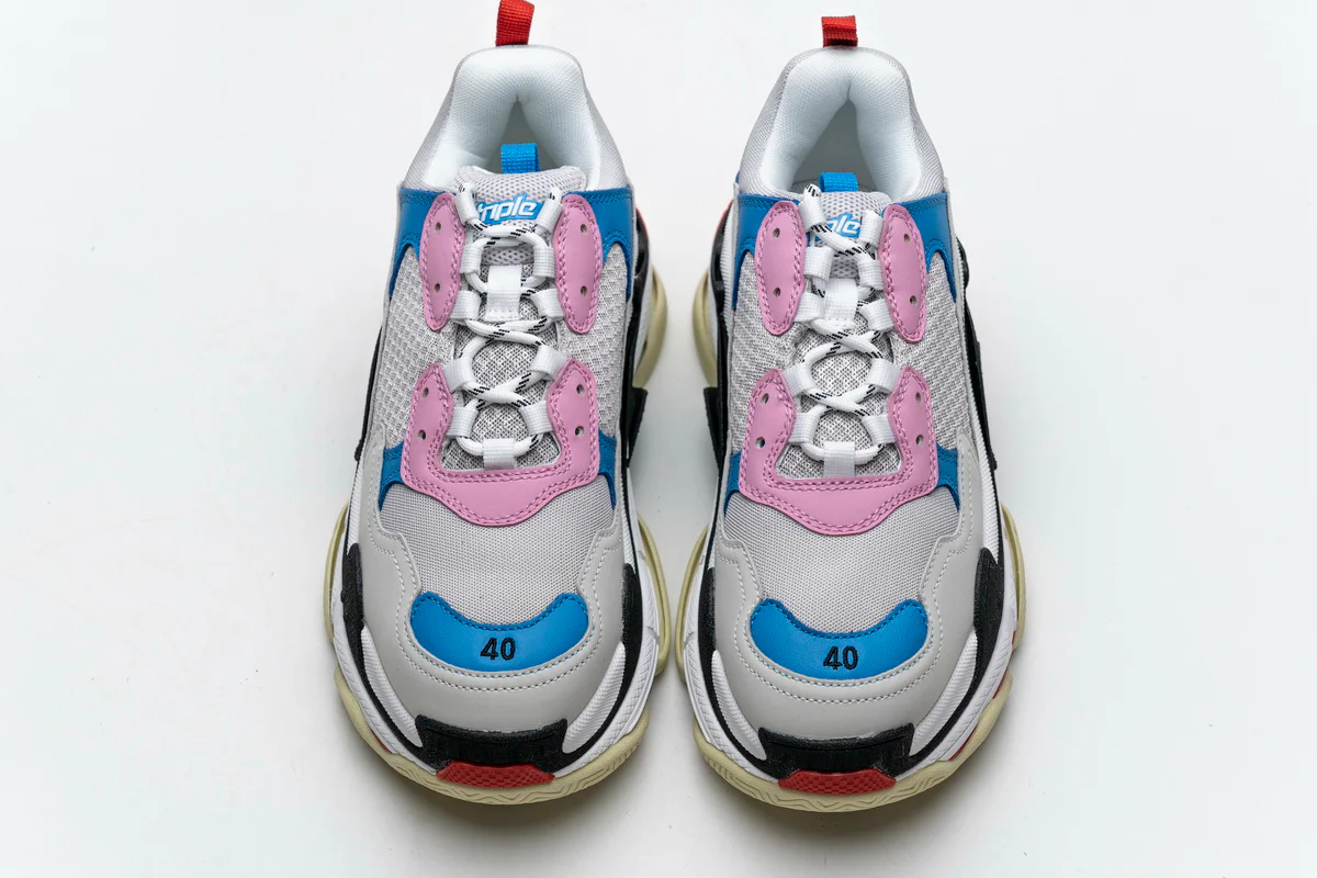 Réplica BALENCIAGA TRIPLE S BLUE & PINK