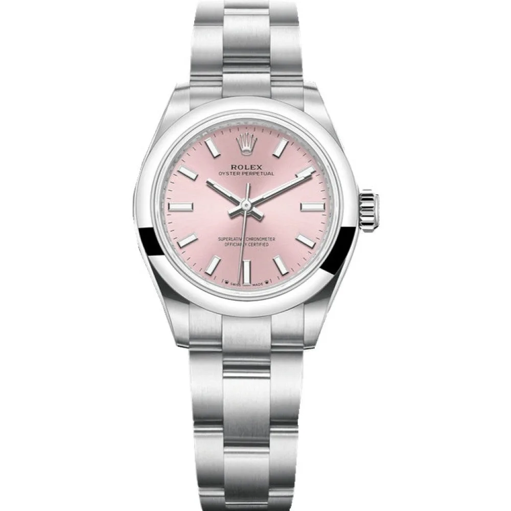 Rolex OYSTER PERPETUAL Pink Dial Automatic Women s Watch 276200