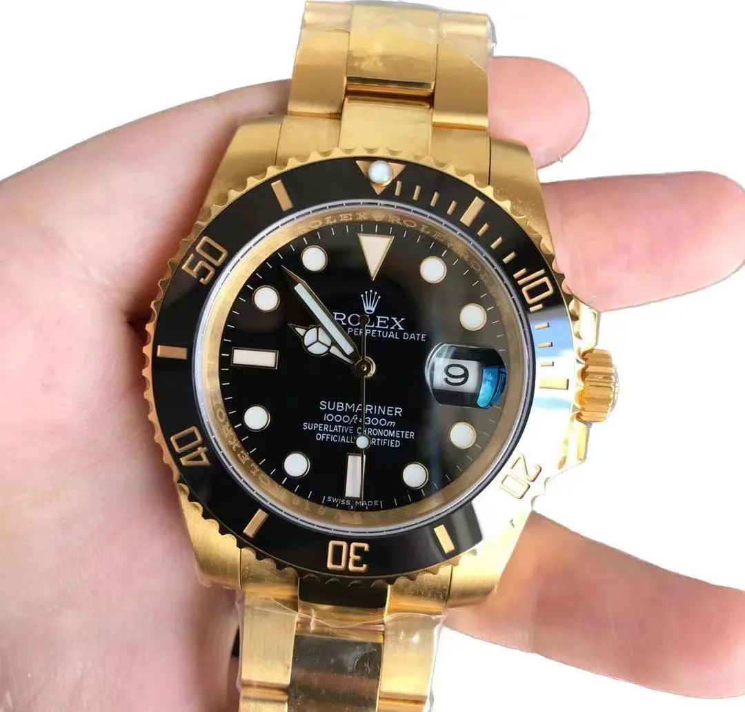 Rolex Submariner Date Gold Automatic Men s Watch 116618LN