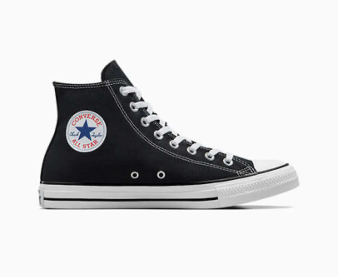 Réplica Chuck Taylor basic black Converse Shoes